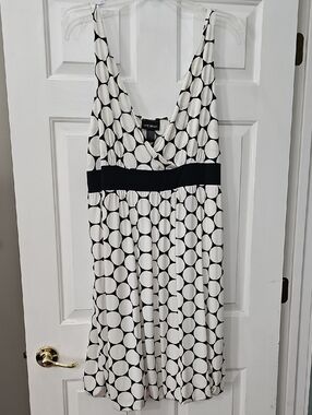 Lane Bryant Polka Dot Bubble Hem Dress Size 22/24